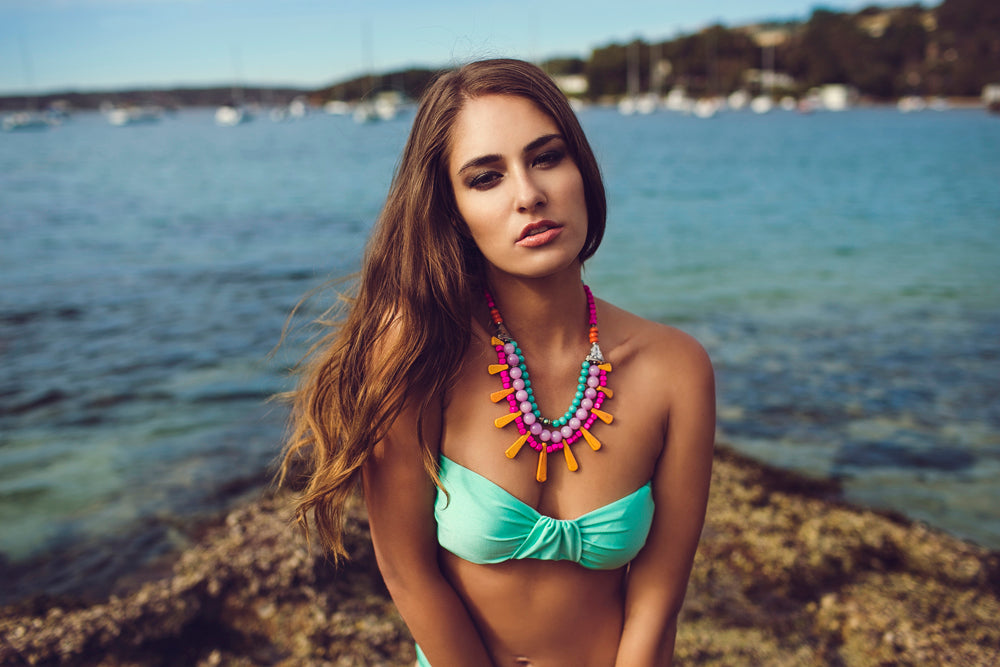Jewellery and swimsuit lookbook photo for Alexandra Redmond, photo 1