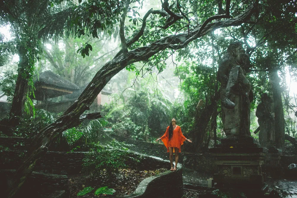 Portrait and behind the scenes photo from Bali with FullyRawKristina, photo 1