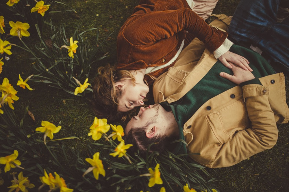 Couple portrait of Tamar and Matt in Edinburgh, Scotland, photo 1