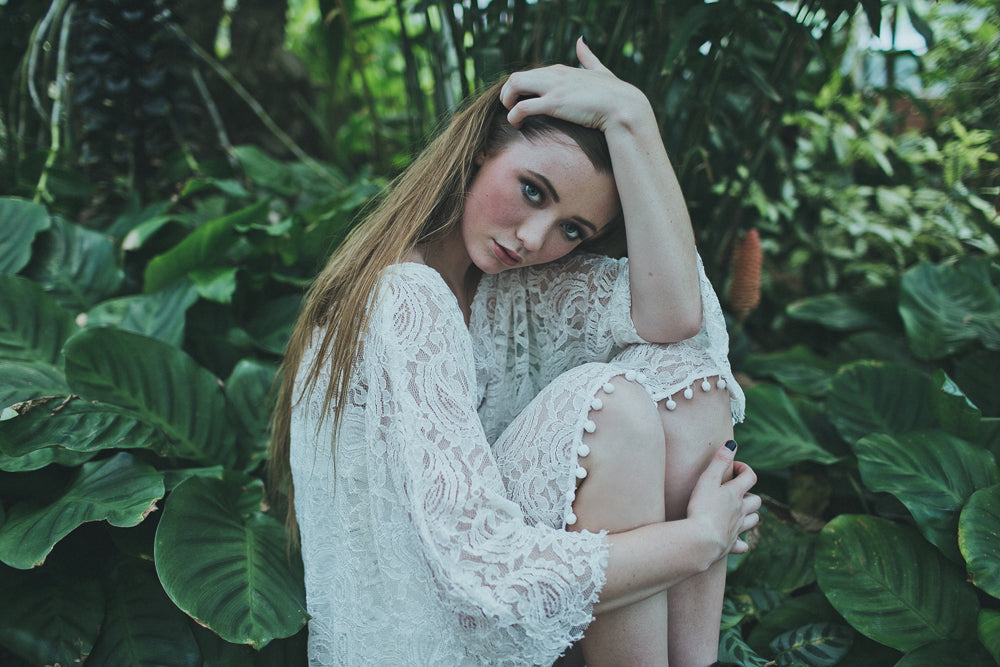Fashion editorial portrait of model Chevelle, photo 1