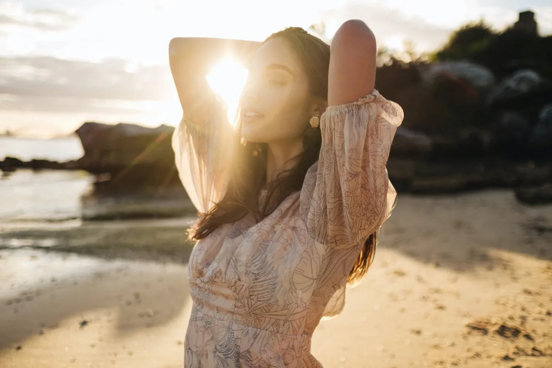 Beach portrait shot on the Fujifilm X-T4 with the XF 23mm f1.4, photo 1