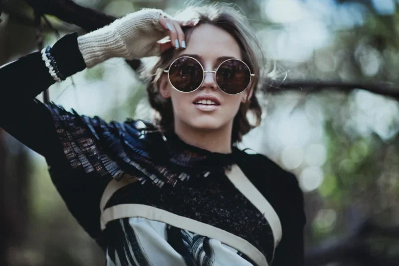 Fashion editorial portrait of model Erica East, photo 1