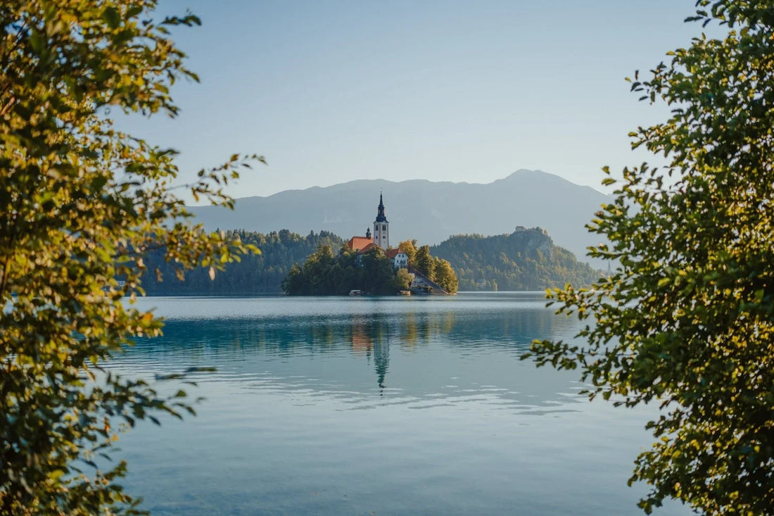 Landscape photo of Lake Bled in Slovenia shot on the Sony A7IV and GM 35mm f1.4, photo 1