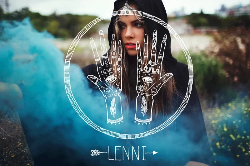Fashion campaign photo for Lenni with model Mimi, photo 1