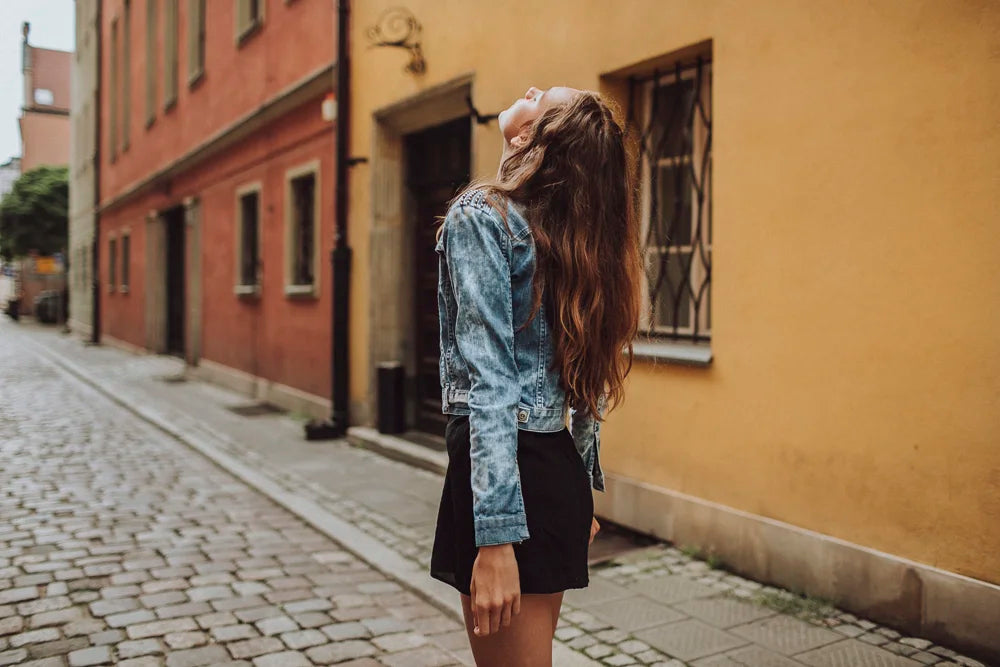 Movement portrait on the streets of Poznan, Poland, photo 1