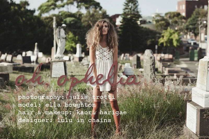 Oh Ophelia lookbook photo for Lulu in Chains, photo 1