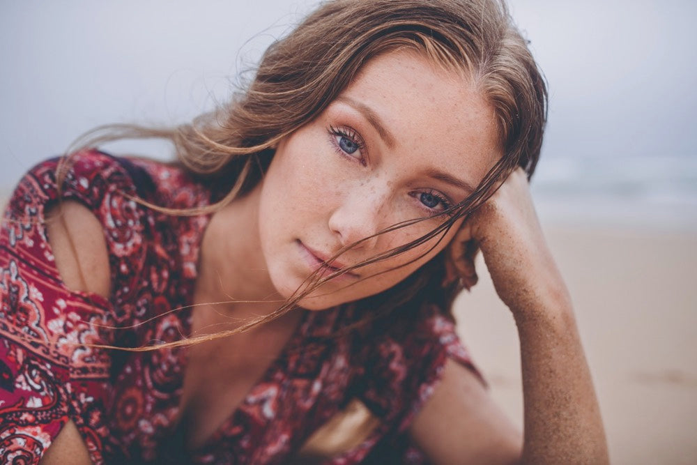 Portrait taken in overcast weather during the Siren Song shoot, photo 1