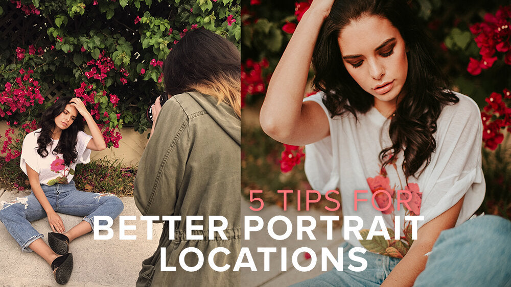 Portrait shot in an ordinary location for a portrait location ideas tutorial, photo 1
