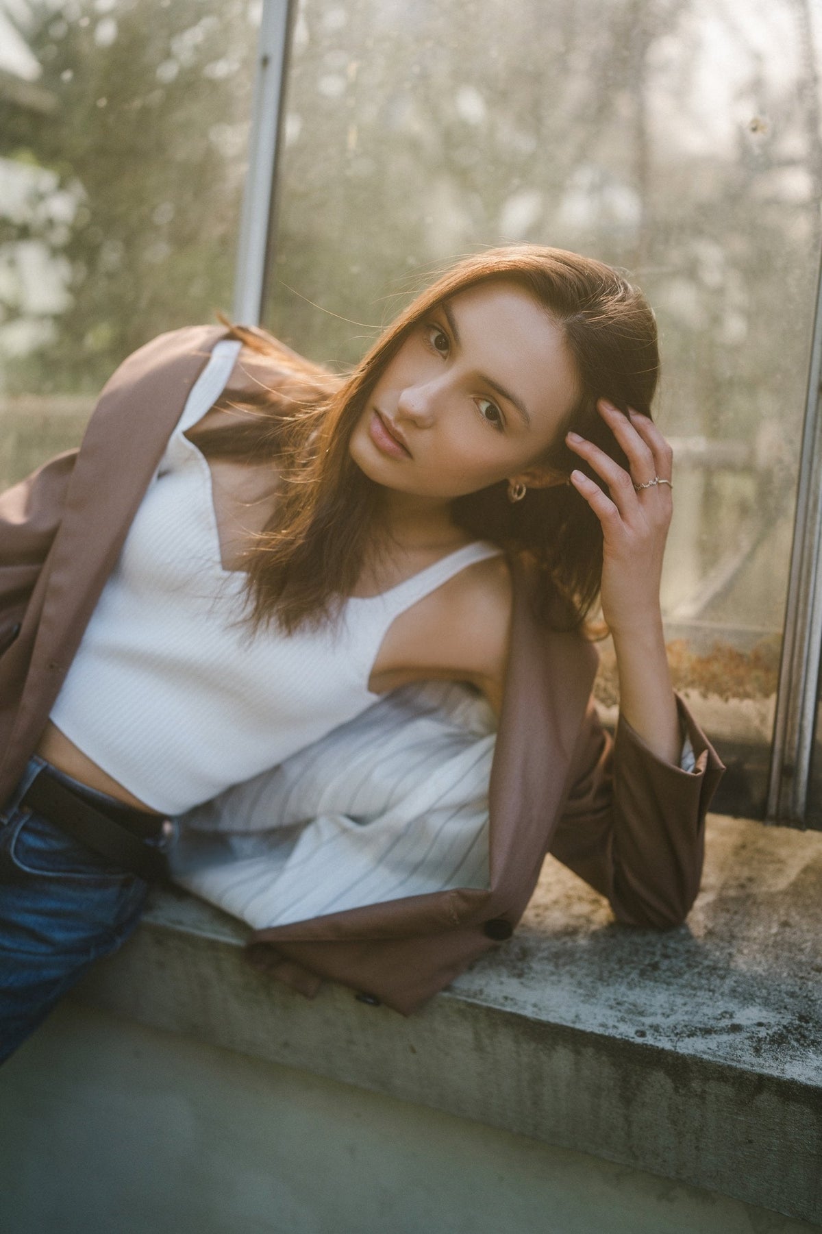 Portrait shot with and without a Pro Mist filter, photo 1