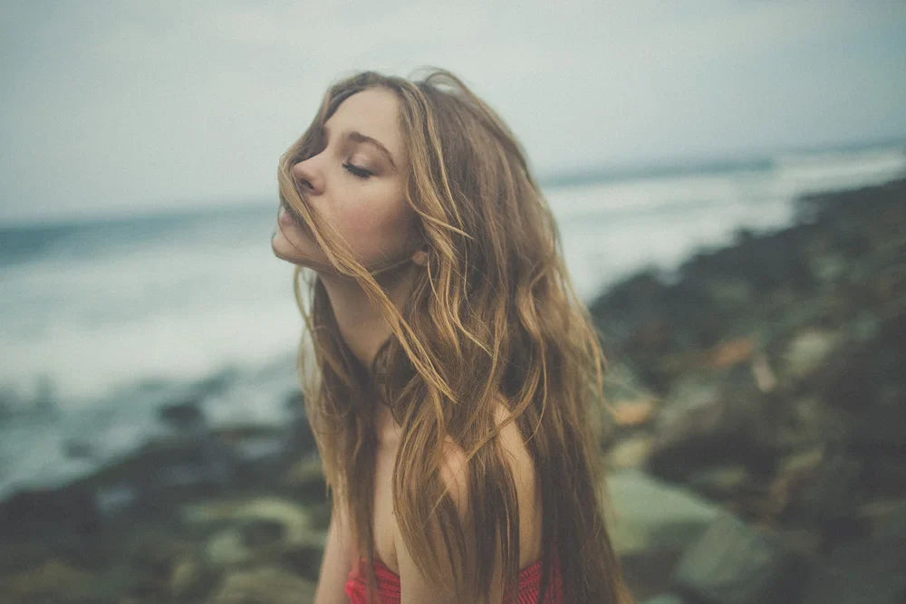 Beach fashion editorial portrait in NSW, photo 1