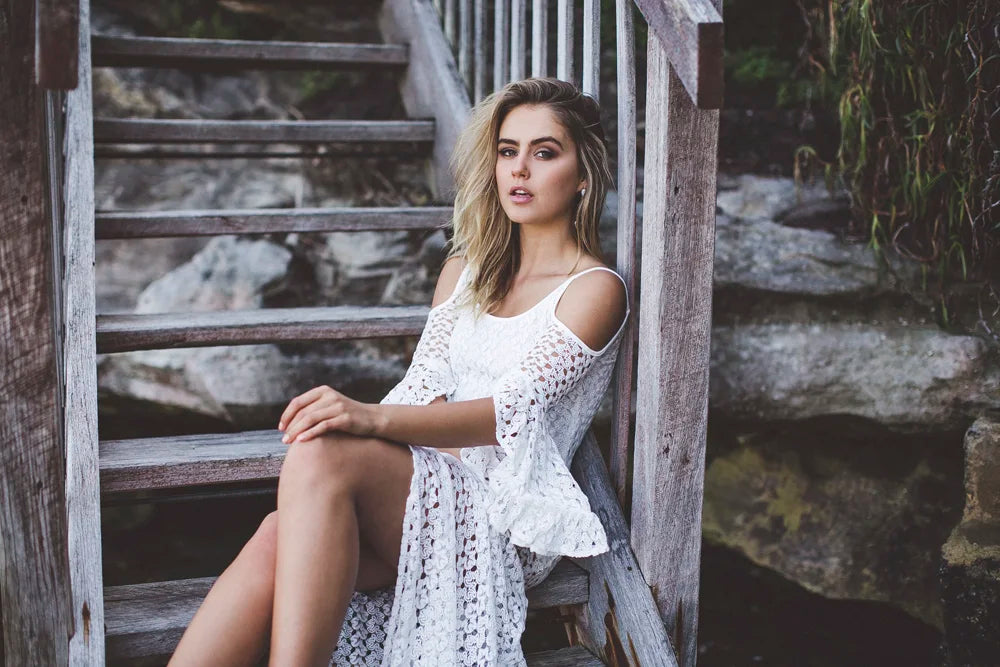 Fashion campaign photo of Steph Smith for the Ladyluna summer campaign, photo 1