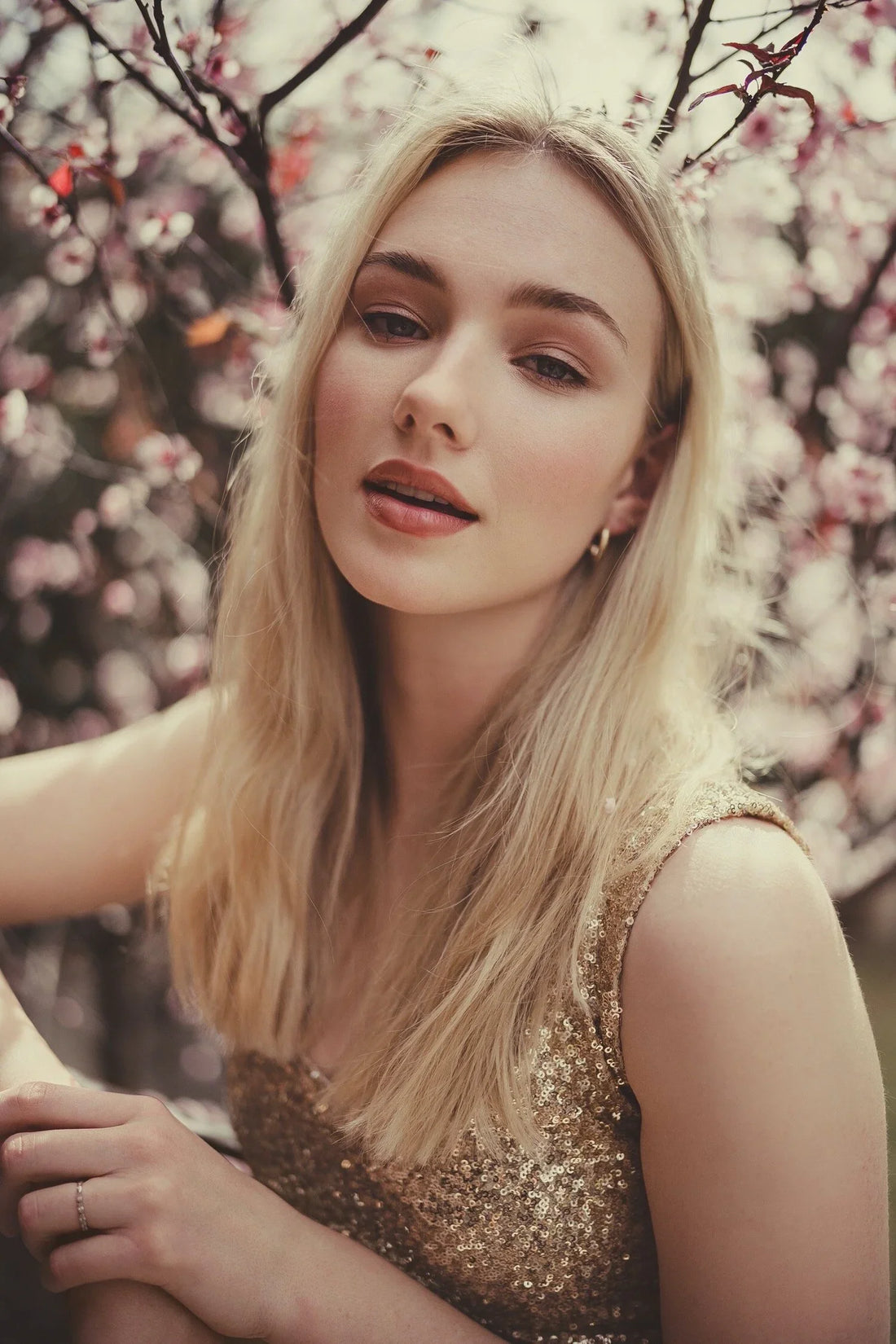 Cherry blossom portrait shot on the Sigma 35mm f1.2, photo 1