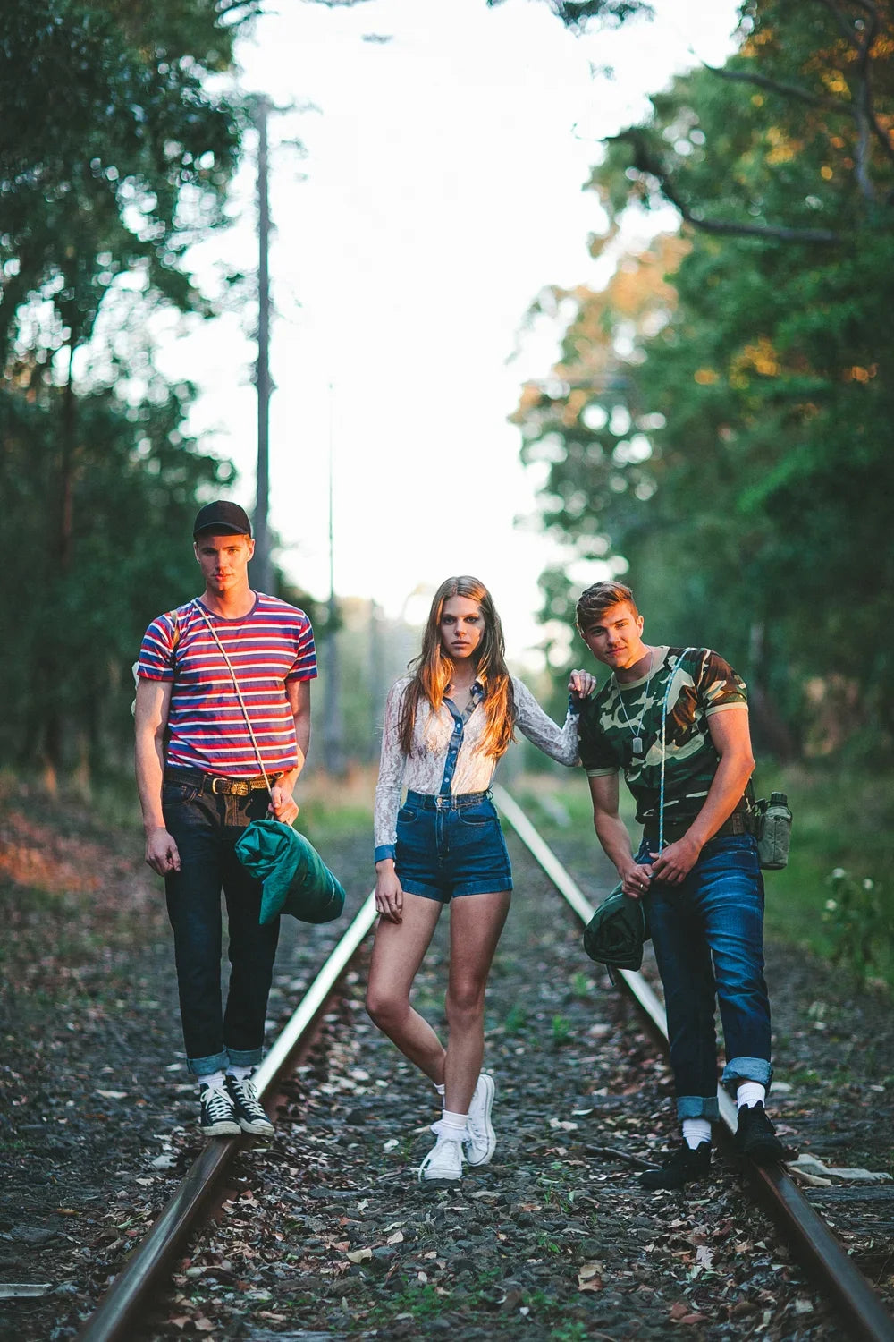 Fashion editorial inspired by the film Stand by Me, photo 1