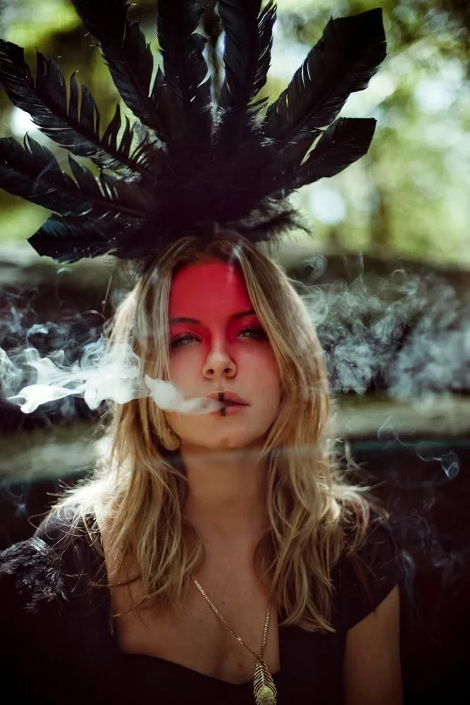 Fashion editorial portrait of Sophie Crenigan, photo 1