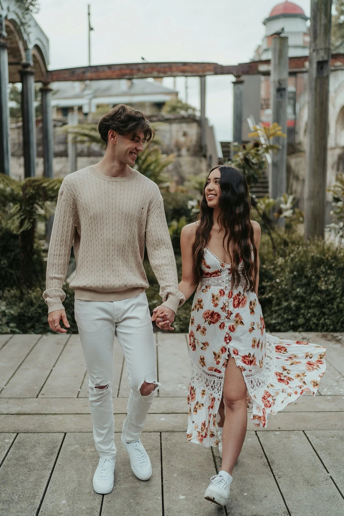 Couple portrait from a shoot with two photographers, photo 1
