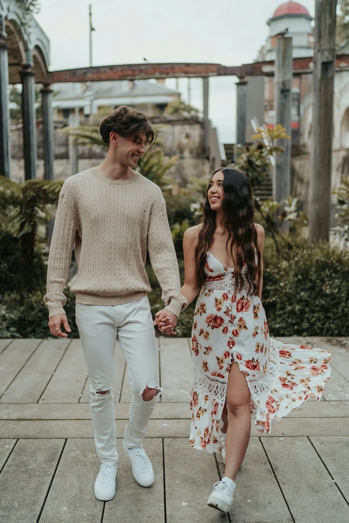 Couple portrait from a shoot with two photographers, photo 1