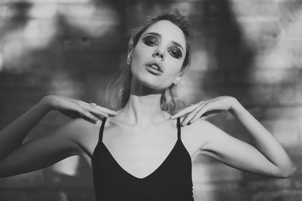 Fashion portrait of model Jadie from the Ward 12 shoot, photo 1