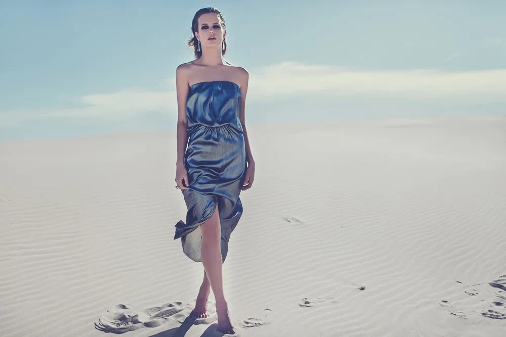 Fashion campaign photo from the White Sands shoot, photo 1