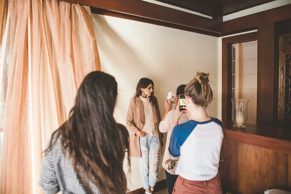 Behind the scenes photo from winter 2015, photo 1